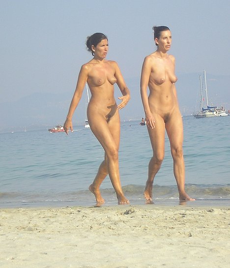 grannies on the nudist beach