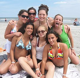 hot latina teen girls takes off clothing at the beach
