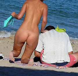 nudist beach teen boy family