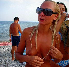tits beach