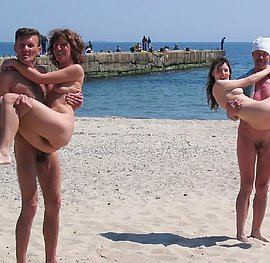 big dick on beach