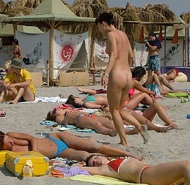 nude grandmother beach