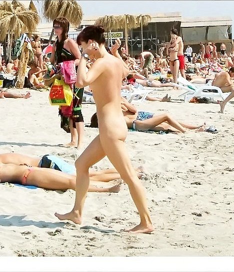 nude beach beauty