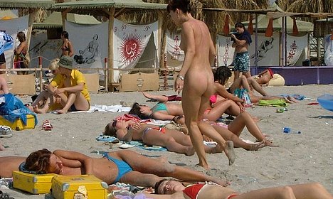 erotic beach sex video