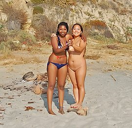 topless beach big boobs