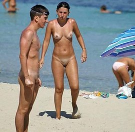 men with hard cocks at nude beach
