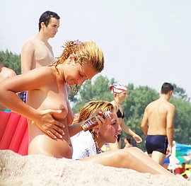 beach sex mom son boob