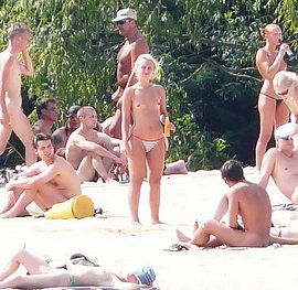 naked nudist family photo