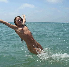 argentina beach girl