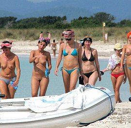 ukrainian neptune festival nude beach photo