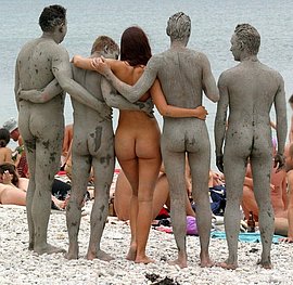 classic nudist family pictures