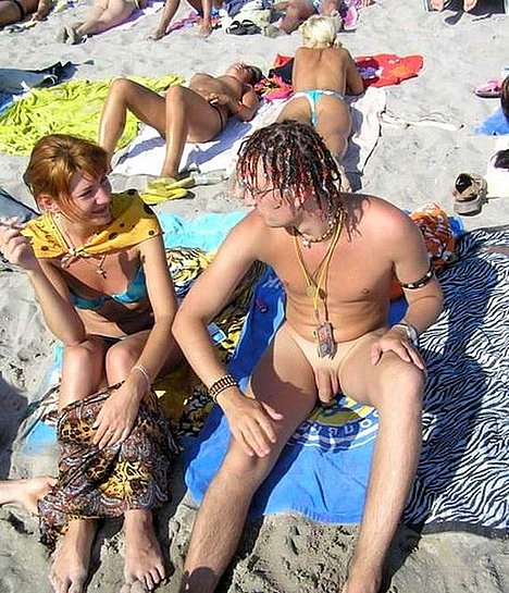 naked beach orgy party