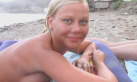 nudism family young mom