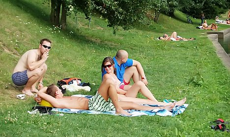 nudism in public