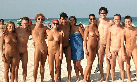 nudism men in the public